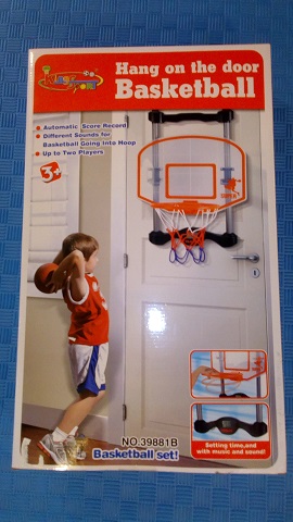 TABLERO BASKETBALL MURAL TRANSPARENTE ELECTRNICO INFANTIL JC